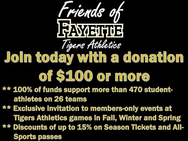 Friends of Fayette details